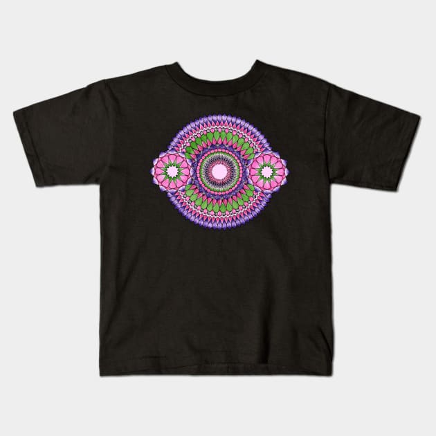 ISLAMIC MANDALA Kids T-Shirt by designsbygulmohar